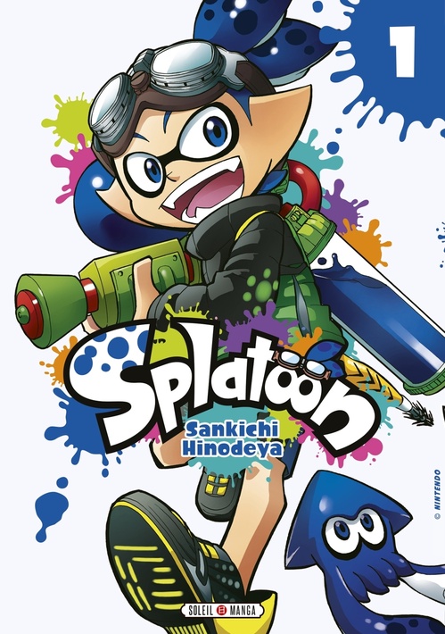 ebook cover of Splatoon T01, by Sankichi Hinodeya