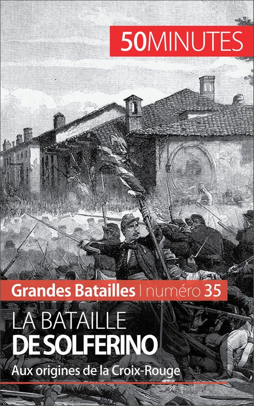 Couverture ebook de La bataille de Solferino, de Camille David
