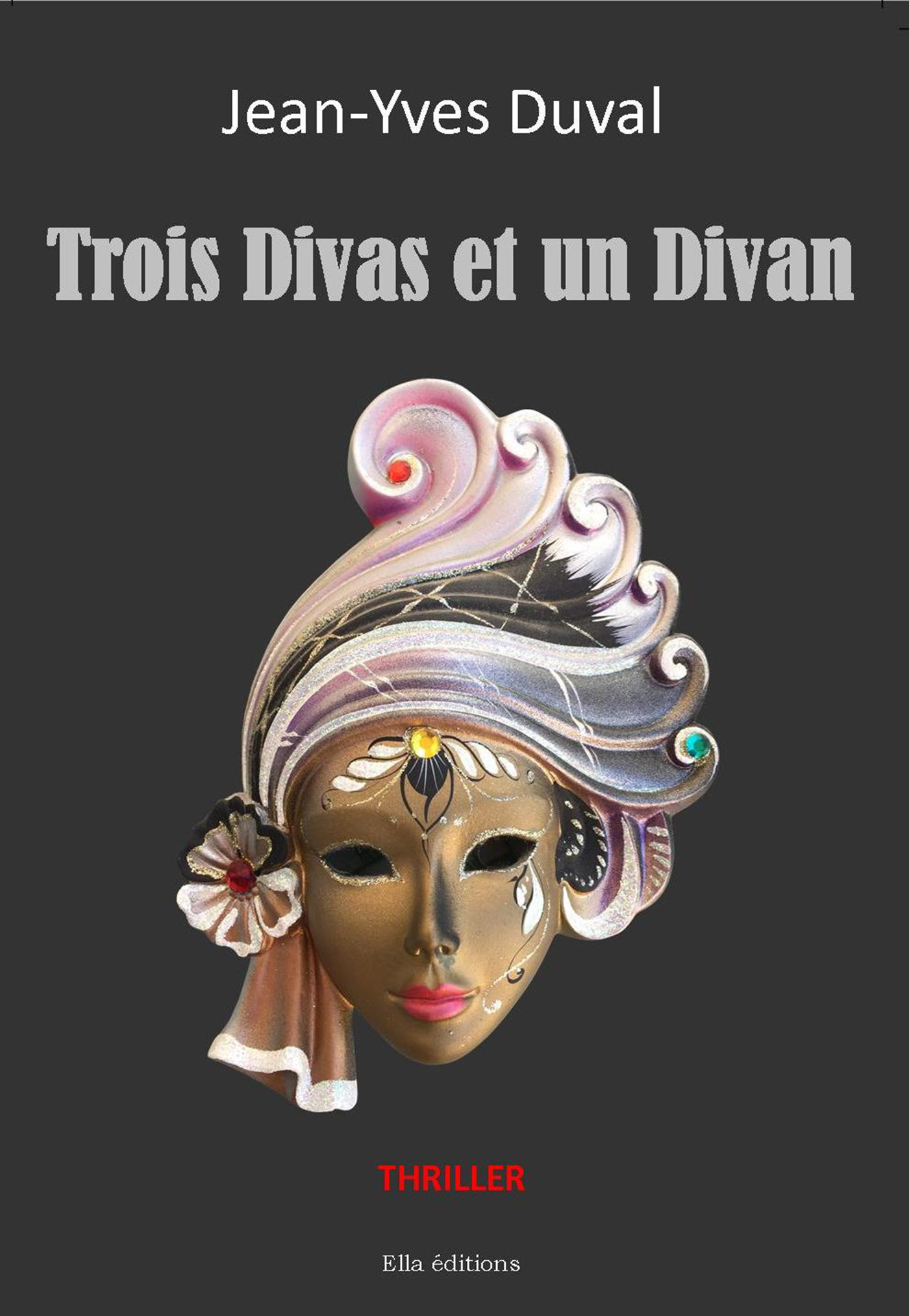 Couverture ebook de Trois divas et un divan, de Jean-yves Duval