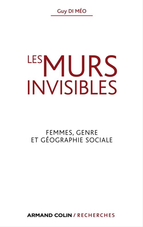 ebook cover of Les murs invisibles, by Guy Di Méo