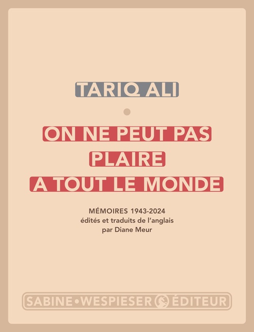 ebook cover of On ne peut pas plaire à tout le monde, by Tariq Ali
