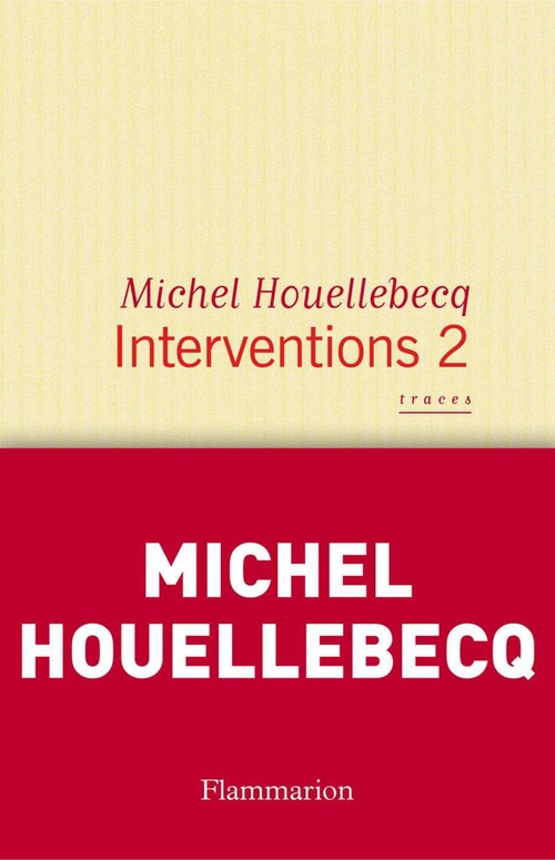 Couverture ebook de Interventions 2, de Michel Houellebecq