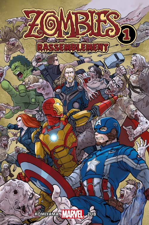ebook cover of Marvel : Zombies Assemble T01, by Yusaku Komiyama, Jim Zub