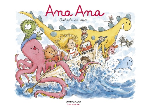 ebook cover of Ana Ana - Tome 27 - Balade en mer, by Dominique Roques, Alexis Dormal
