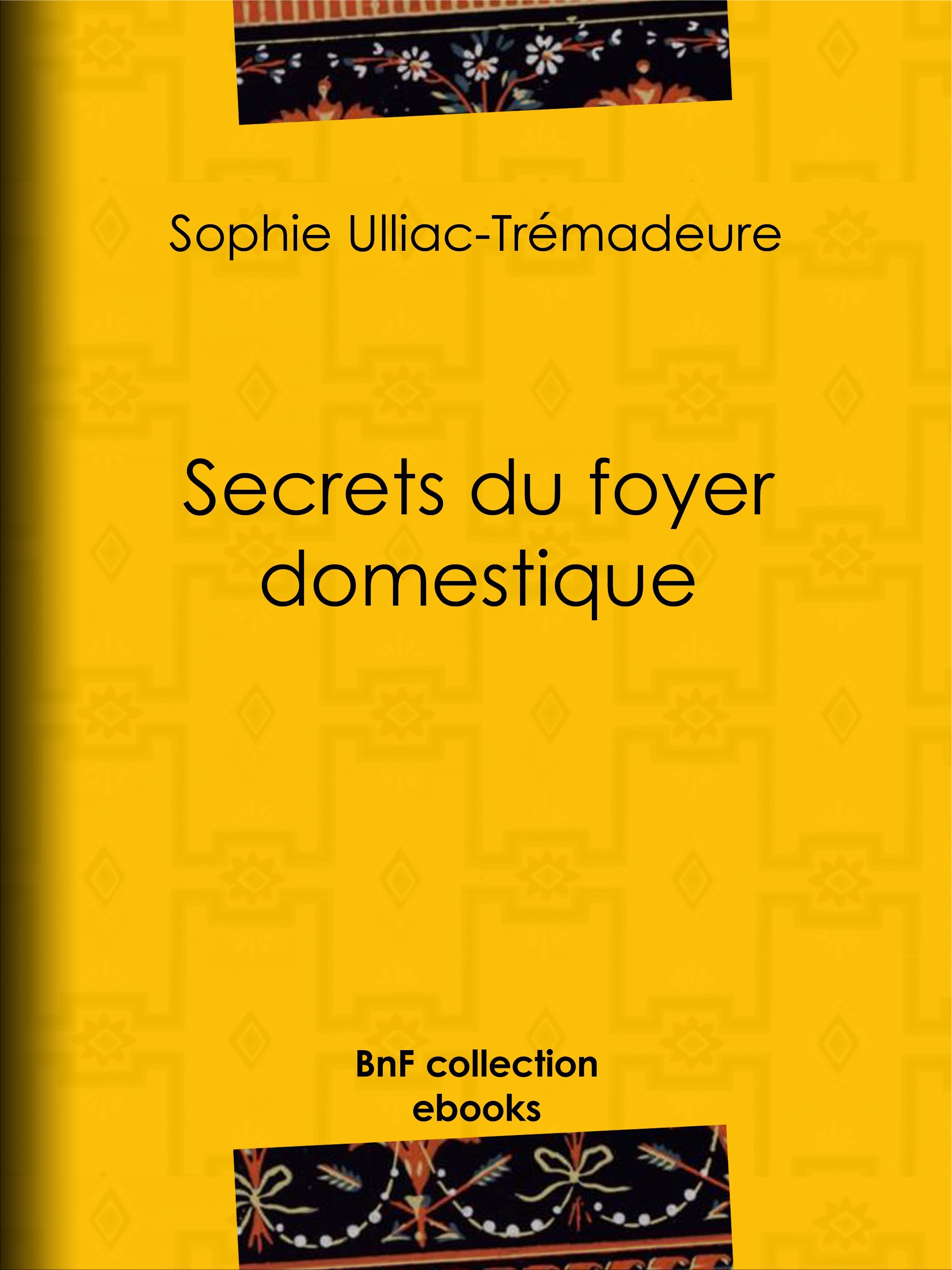 Couverture ebook de Secrets du foyer domestique, de Sophie Ulliac-Tremadeure