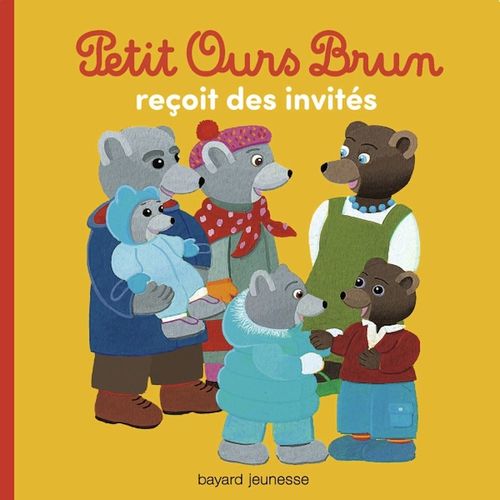 ebook cover of Petit Ours Brun reçoit des invités, by Marie Aubinais