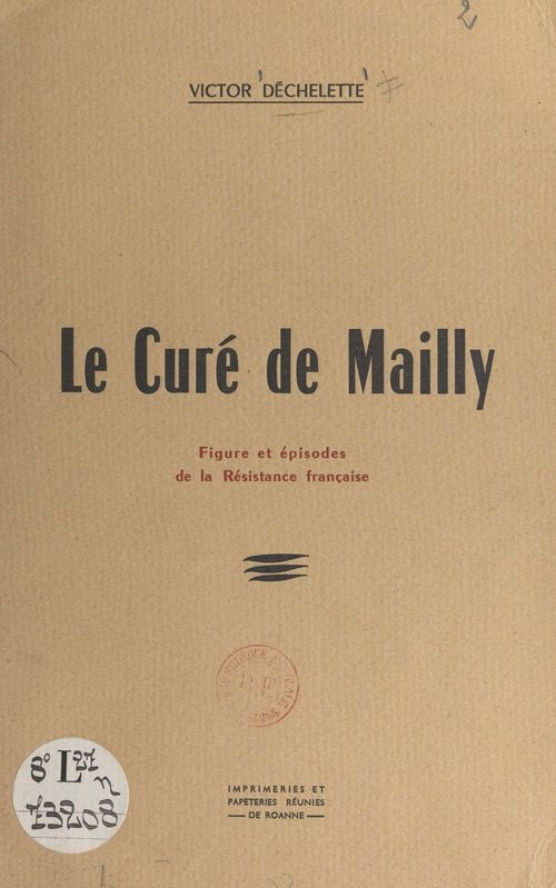 ebook cover of Le curé de Mailly, by Victor Dechelette