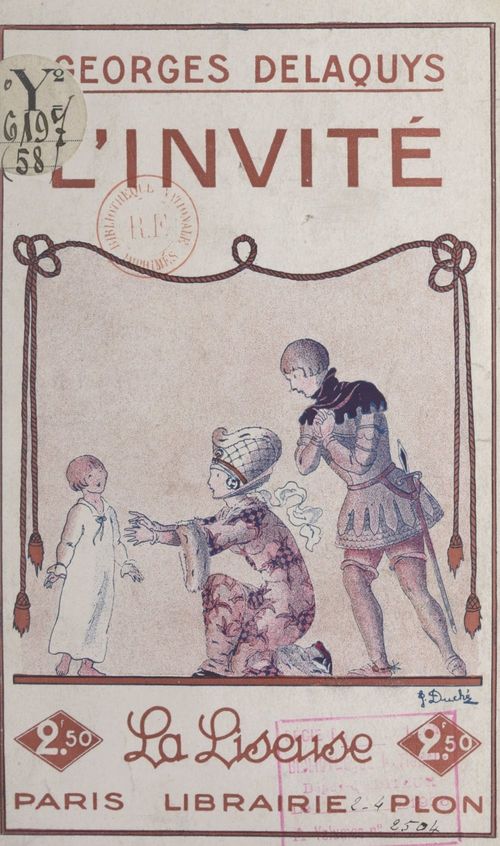 Couverture ebook de L'invité, de Georges Delaquys