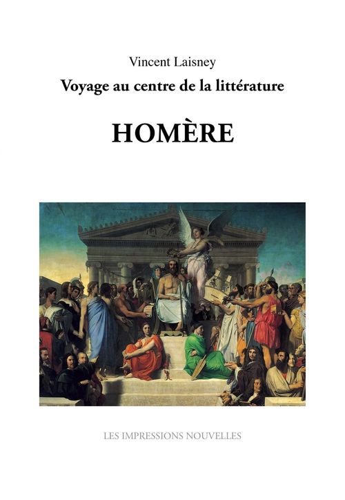 ebook cover of Sept génies : Homère, by Vincent Laisney