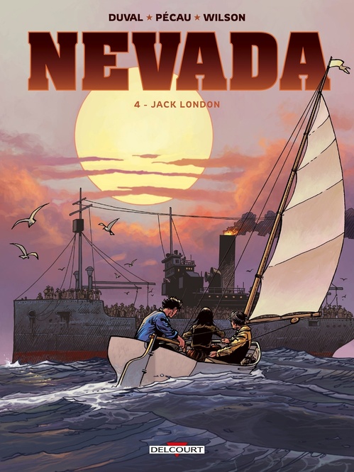 Couverture ebook de Nevada T04 - Jack London, de Jean-Pierre Pécau