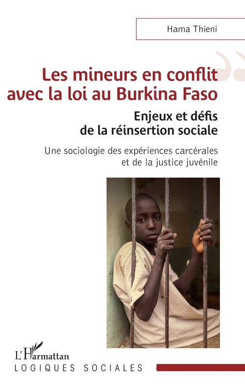 Couverture ebook de Les mineurs en conflit avec la loi au Burkina Faso, de Hama Thieni