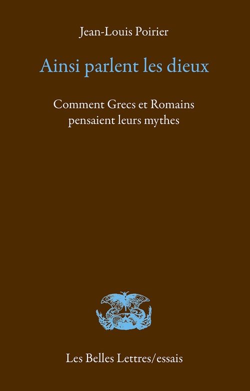 ebook cover of Ainsi parlent les dieux, by Jean-Louis Poirier