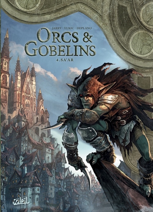 ebook cover of Orcs et Gobelins T04 - Sa'ar, by Nicolas Jarry, Paolo Deplano, Bojan Vukic