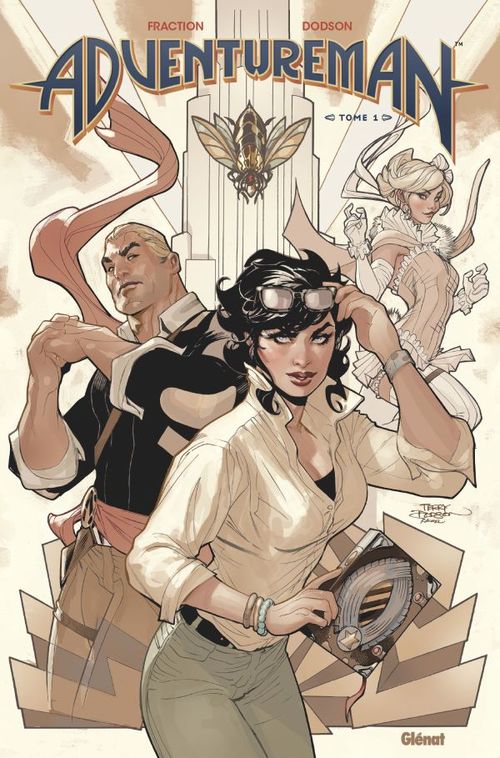 Couverture ebook de Adventureman - Tome 01, de Matt Fraction, Terry Dodson