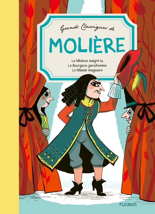 ebook cover of Grands classiques de Molière, by Karine Bernadou, Aurona Cacciapuoti, Molière, Benoît Perroud