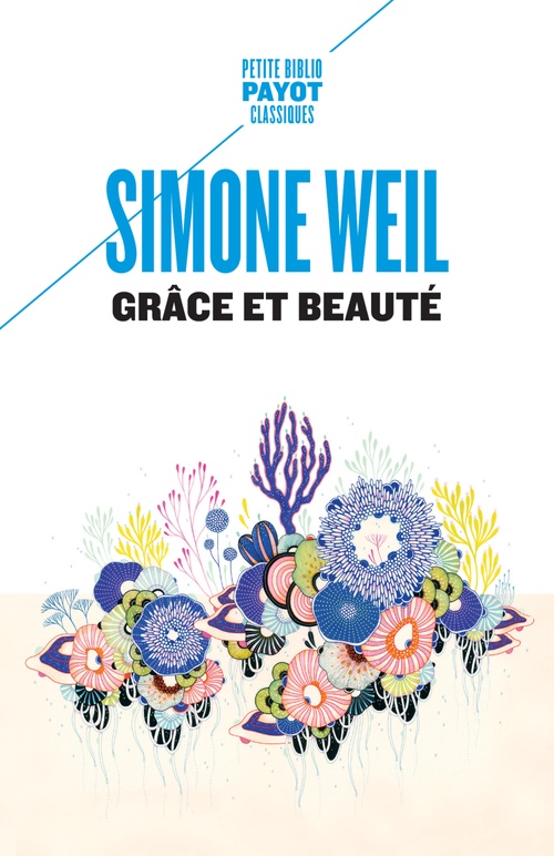 Couverture ebook de Grâce et beauté, de Simone Weil
