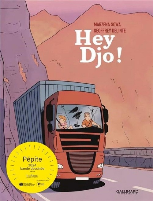 Couverture ebook de Hey Djo !, de Geoffrey Delinte, Marzena Sowa