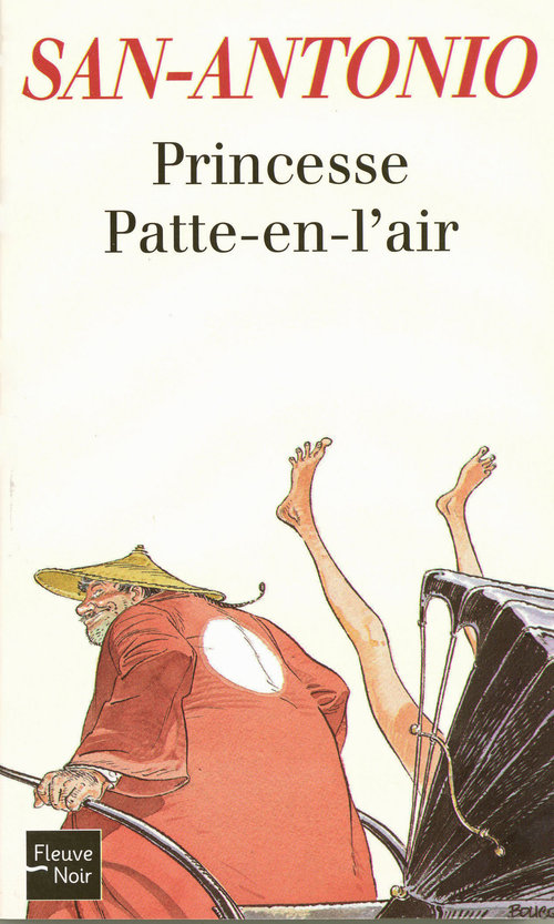 ebook cover of Princesse Patte-en-l'air, by San-Antonio