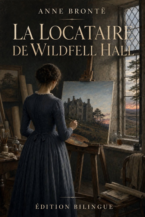 ebook cover of La Locataire de Wildfell Hall, by Anne Bronte