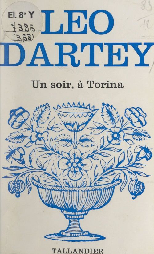 ebook cover of Un soir, à Torina..., by Leo Dartey