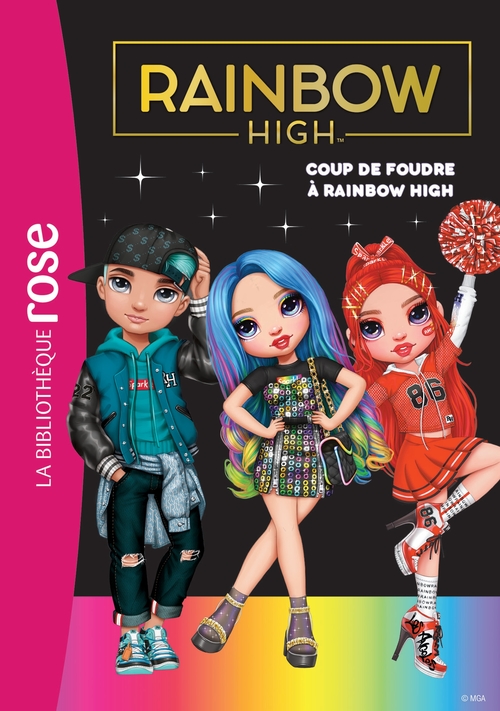 Couverture ebook de Rainbow High 06 - Coup de foudre à Rainbow High, de MGA Entertainment