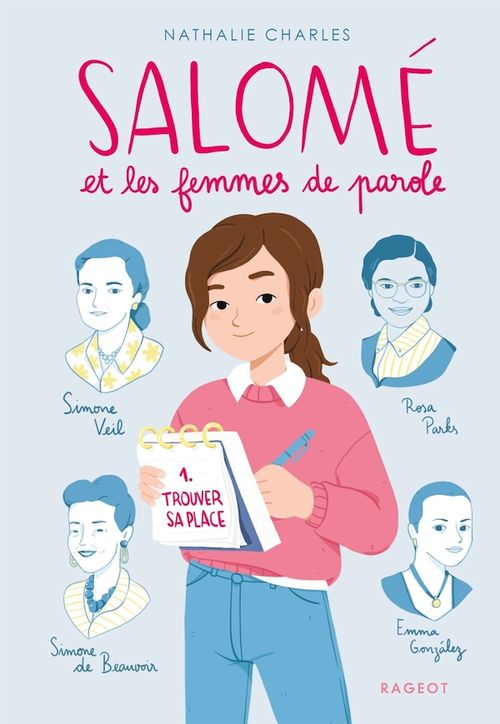 Couverture ebook de Salomé et les femmes de parole - Trouver sa place, de Nathalie Charles