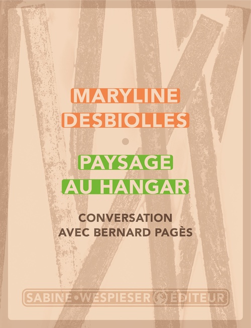 Couverture ebook de Paysage au hangar, de Maryline Desbiolles