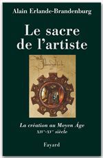 Couverture ebook de Le sacre de l'artiste, de Alain Erlande-Brandenburg