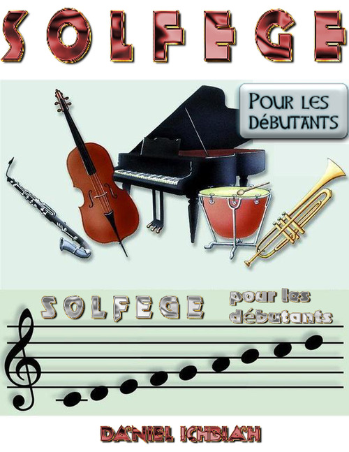 Couverture ebook de Solfège pour les débutants, de Daniel Ichbiah