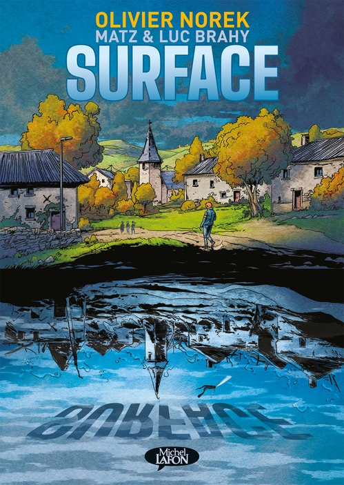 Couverture ebook de Surface, de Olivier Norek, Luc Brahy