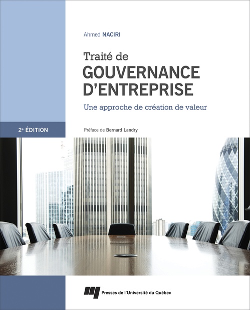 ebook cover of Traité de gouvernance d'entreprise 2e édition, by Naciri Ahmed