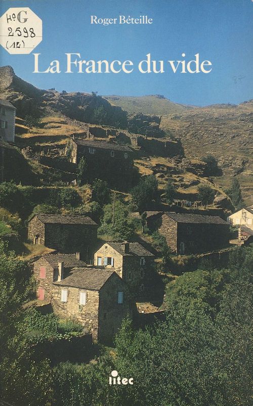 ebook cover of La France du vide, by Roger Béteille