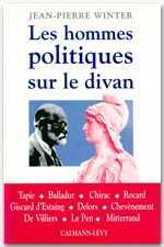 Couverture ebook de Les Hommes politiques sur le divan, de Jean-pierre Winter