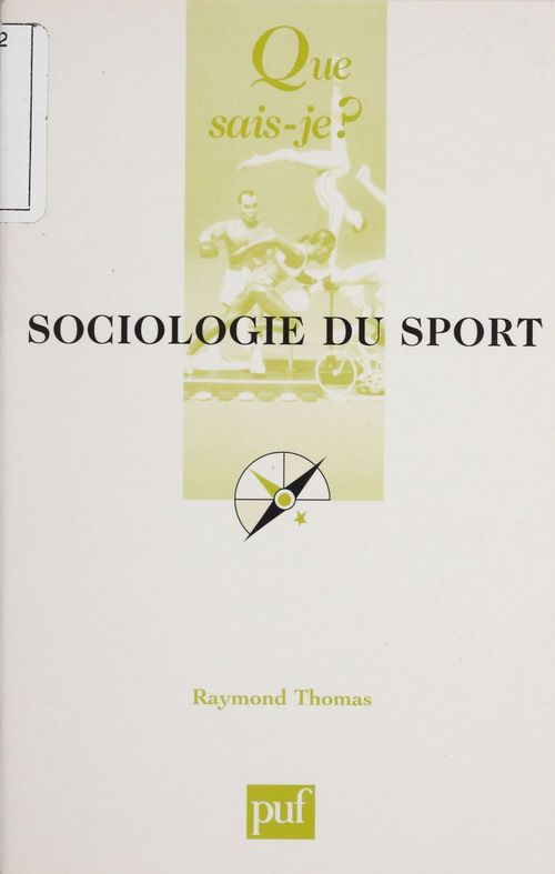 Couverture ebook de Sociologie du sport, de Raymond Thomas