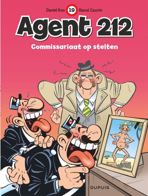 Couverture ebook de Commissariaat op stelten, de Cauvin