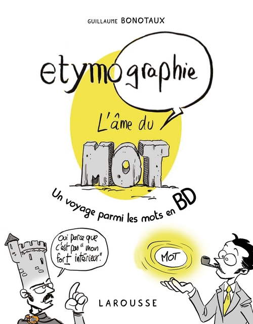 Couverture ebook de ETYMO-GRAPHIE, Voyage parmi les mots en BD, de Collectif