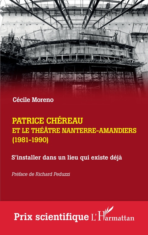 Couverture ebook de Patrice Chéreau et le Théâtre Nanterre-Amandiers (1981-1990), de Cécile Moreno