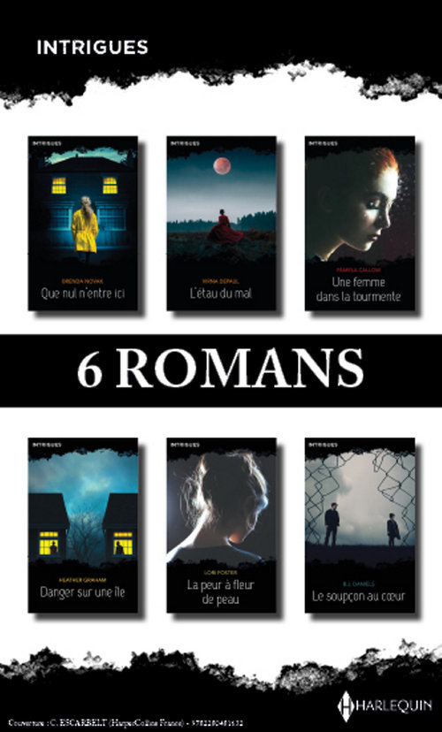 ebook cover of Pack Intrigues - 6 romans (janvier à mai 2022), by Collectif