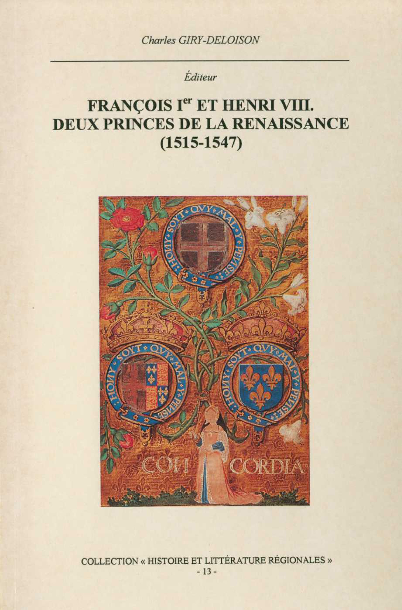 ebook cover of François Ier et Henri VIII. Deux princes de la Renaissance (1515-1547), by Collectif