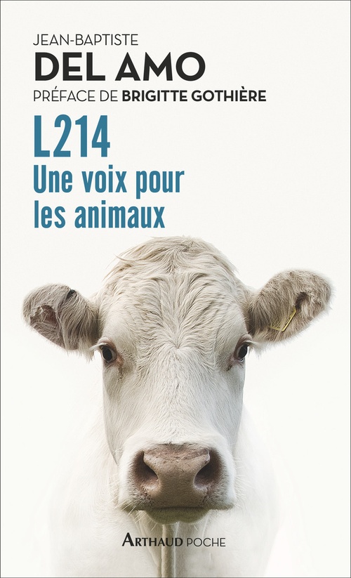 Couverture ebook de L214. Une voix pour les animaux, de Jean-Baptiste Del Amo