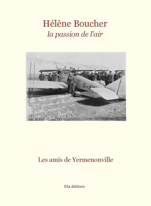 Couverture ebook de Hélène Boucher, la passion des airs, de les Amis de Yermenonville