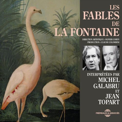 audiobook cover of Les fables de La Fontaine. 39 fables, by Jean de La Fontaine, Louis Couperin
