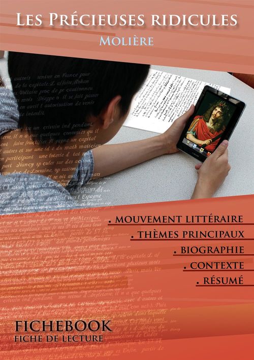 ebook cover of Fiche de lecture Les Précieuses ridicules - Résumé détaillé et analyse littéraire de référence, by Molière