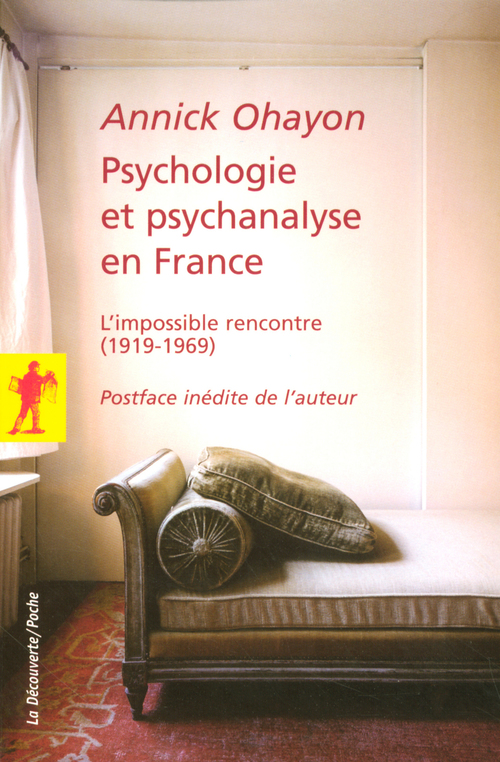 Couverture ebook de Psychologie et psychanalyse en France, de Annick Ohayon