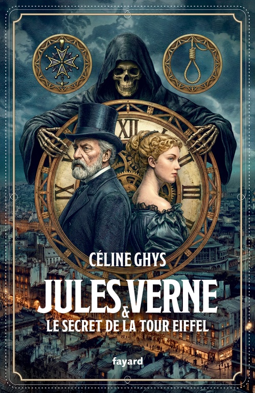 ebook cover of Jules Verne et le secret de la tour Eiffel, by Céline Ghys