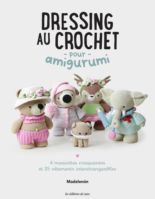 Couverture ebook de Dressing au crochet pour amigurumi, de Madelenon