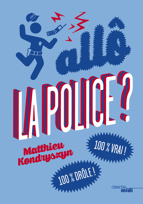 Couverture ebook de Allô, la police ?, de Matthieu Kondryszyn