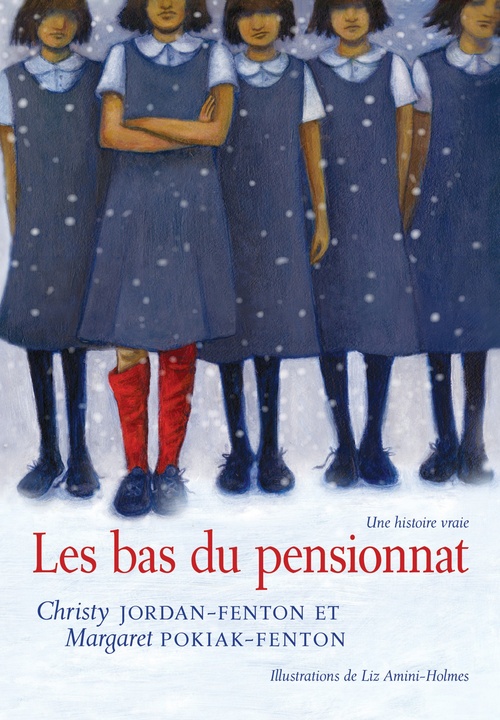 ebook cover of Les bas du pensionnat, by Christy Jordan-Fenton, Margaret Pokiak-Fenton