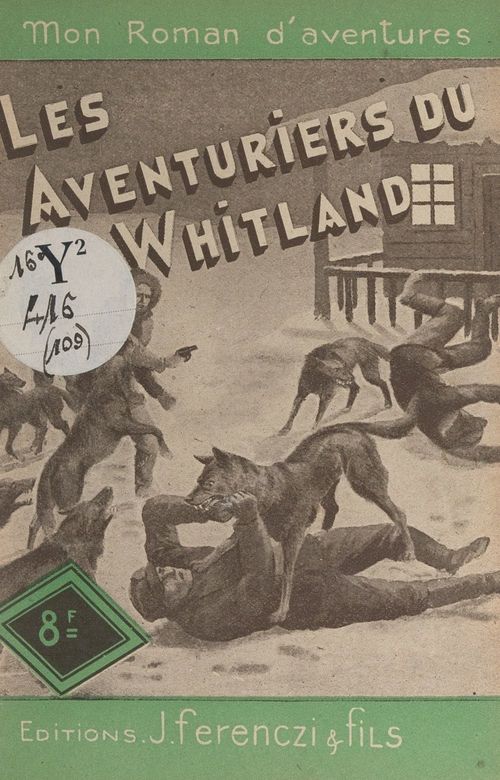 ebook cover of Les aventuriers du Whitland, by Louis-Roger Pelloussat