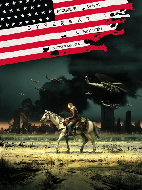 Couverture ebook de Cyberwar T03 - Thuy Diêm, de Daniel Pecqueur